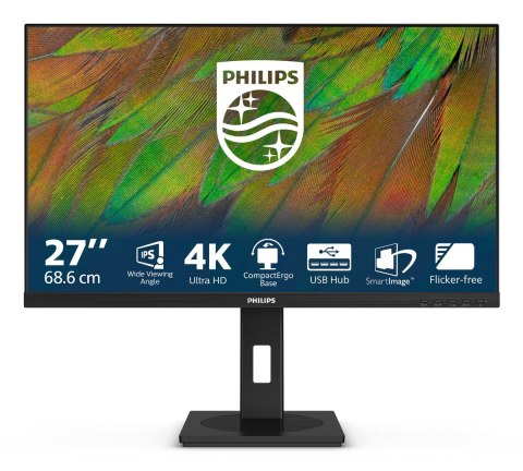 Monitor Philips 27" 27B1N3800/00 IPS 4K UHD 60Hz 2xHDMI DP 5xUSB głośniki Monitor Philips 27" 27B1N3800/00 IPS 4K UHD 60Hz 2xHDMI DP 5xUSB głośniki