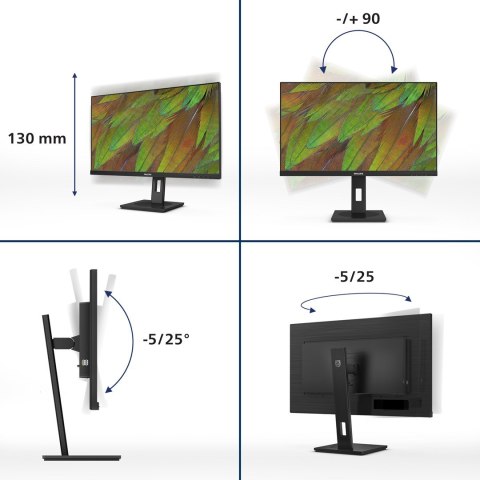 Monitor Philips 27" 27B1N3800/00 IPS 4K UHD 60Hz 2xHDMI DP 5xUSB głośniki Monitor Philips 27" 27B1N3800/00 IPS 4K UHD 60Hz 2xHDMI DP 5xUSB głośniki