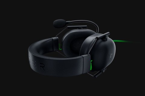 Razer Blackshark V2 X Zestaw słuchawkowy Przewodowa Opaska na głowę Gaming Czarny, Zielony