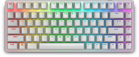 Alienware Pro Wireless Gaming Keyboard klawiatura USB + RF Wireless + Bluetooth Biały