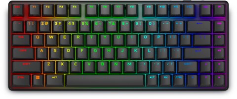 Alienware Pro Wireless Gaming Keyboard klawiatura USB + RF Wireless + Bluetooth Czarny