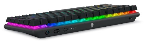 Alienware Pro Wireless Gaming Keyboard klawiatura USB + RF Wireless + Bluetooth Czarny