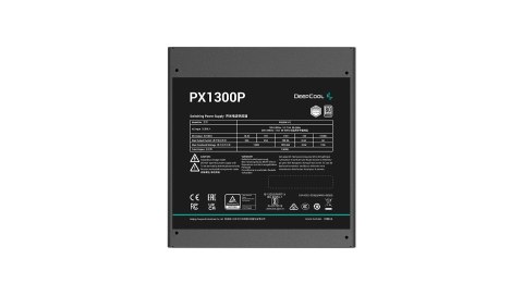 DeepCool PX1300P moduł zasilaczy 1300 W 20+4 pin ATX ATX Czarny