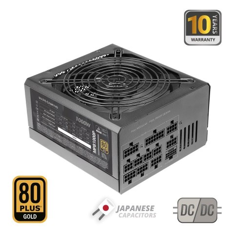 TACENS MARS MPB1000P 1000W DC-DC, ATX 3.1, PCIe 5.1, 80PLUS GOLD - zasilacz/PSU