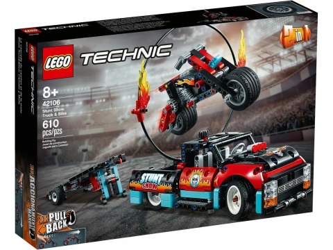 LEGO Technic 42106 - Furgonetka i motocykl kaskaderski LEGO Technic 42106 - Furgonetka i motocykl kaskaderski