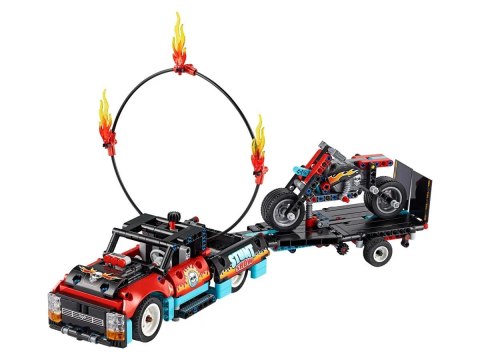 LEGO Technic 42106 - Furgonetka i motocykl kaskaderski LEGO Technic 42106 - Furgonetka i motocykl kaskaderski