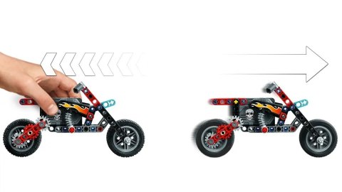 LEGO Technic 42106 - Furgonetka i motocykl kaskaderski LEGO Technic 42106 - Furgonetka i motocykl kaskaderski