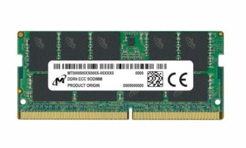 SERVER MEMORY 16GB PC25600 SO/MTA9ASF2G72HZ-3G2R MICRON SERVER MEMORY 16GB PC25600 SO/MTA9ASF2G72HZ-3G2R MICRON