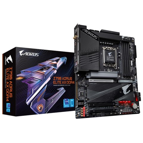 Gigabyte Z790 AORUS ELITE AX DDR4 (REV 1.0) płyta główna Intel Z790 LGA 1700 ATX Gigabyte Z790 AORUS ELITE AX DDR4 (REV 1.0) płyta główna Intel Z790 LGA 1700 ATX