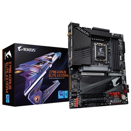 Gigabyte Z790 AORUS ELITE AX DDR4 (REV 1.0) płyta główna Intel Z790 LGA 1700 ATX Gigabyte Z790 AORUS ELITE AX DDR4 (REV 1.0) płyta główna Intel Z790 LGA 1700 ATX