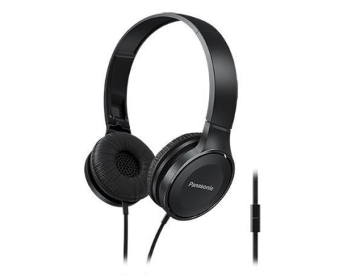 Słuchawki Panasonic RP-HF100ME-K (nauszne; TAK - Przewodowy; kolor czarny Słuchawki Panasonic RP-HF100ME-K (nauszne; TAK - Przewodowy; kolor czarny