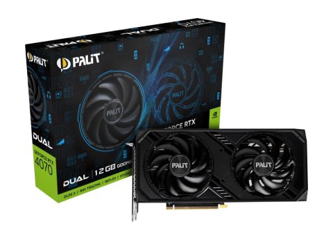 Palit GeForce RTX 4070 Dual NVIDIA 12 GB GDDR6 Palit GeForce RTX 4070 Dual NVIDIA 12 GB GDDR6