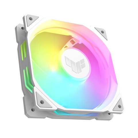 ASUS TUF GAMING TR120 ARGB REVERSE 1-pack White Obudowa komputera Chłodnica powietrza 12 cm Biały ASUS TUF GAMING TR120 ARGB REVERSE 1-pack White Obudowa komputera Chłodnica powietrza 12 cm Biały