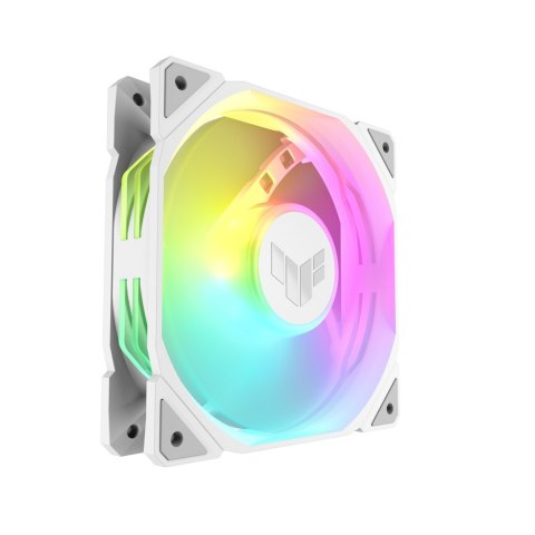 ASUS TUF GAMING TR120 ARGB REVERSE 1-pack White Obudowa komputera Chłodnica powietrza 12 cm Biały ASUS TUF GAMING TR120 ARGB REVERSE 1-pack White Obudowa komputera Chłodnica powietrza 12 cm Biały