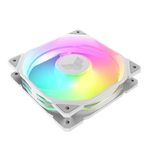 ASUS TUF GAMING TR120 ARGB REVERSE 1-pack White Obudowa komputera Chłodnica powietrza 12 cm Biały ASUS TUF GAMING TR120 ARGB REVERSE 1-pack White Obudowa komputera Chłodnica powietrza 12 cm Biały