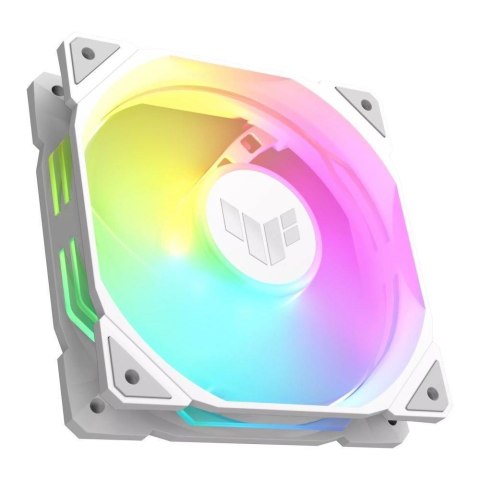 ASUS TUF GAMING TR120 ARGB REVERSE 1-pack White Obudowa komputera Chłodnica powietrza 12 cm Biały ASUS TUF GAMING TR120 ARGB REVERSE 1-pack White Obudowa komputera Chłodnica powietrza 12 cm Biały