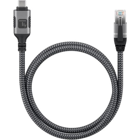 Techly ICOC U3C-RJ45-010 kabel sieciowy Srebrny, Czarny 1 m Cat6 F/UTP (FTP) Techly ICOC U3C-RJ45-010 kabel sieciowy Srebrny, Czarny 1 m Cat6 F/UTP (FTP)