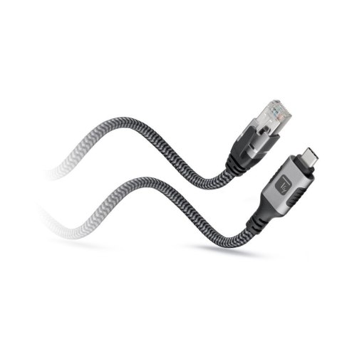 Techly ICOC U3C-RJ45-010 kabel sieciowy Srebrny, Czarny 1 m Cat6 F/UTP (FTP) Techly ICOC U3C-RJ45-010 kabel sieciowy Srebrny, Czarny 1 m Cat6 F/UTP (FTP)