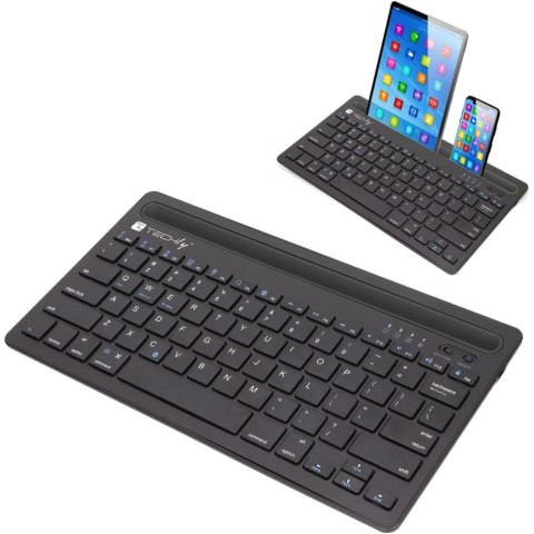 Techly ICTBK102U klawiatura Uniwersalne Bluetooth QWERTY Angielski Czarny