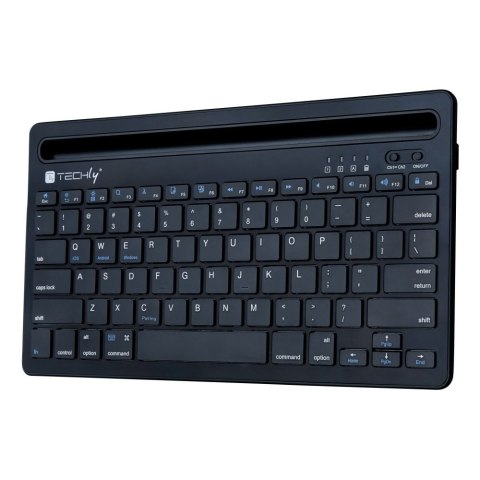 Techly ICTBK102U klawiatura Uniwersalne Bluetooth QWERTY Angielski Czarny