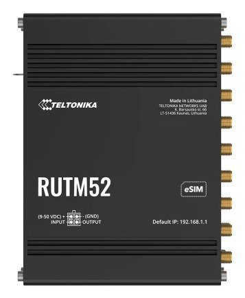 Modem 5G LTE Dual Teltonika Networks RUTM52 (EU) Modem 5G LTE Dual Teltonika Networks RUTM52 (EU)