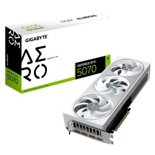 Karta Graficzna GIGABYTE PCIE16 RTX5070 12GB GDDR7/GV-N5070AERO OC-12GD
