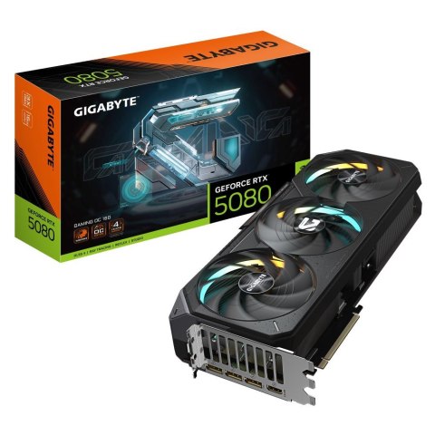 VGA PCIE16 RTX5080 16GB GDDR7/N5080GAMING OC-16GD GIGABYTE VGA PCIE16 RTX5080 16GB GDDR7/N5080GAMING OC-16GD GIGABYTE