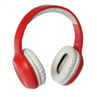 FREESTYLE BLUETOOTH HEADPHONES WITH MICROPHONE SŁUCHAWKI NAUSZNE Z MIKROFONEM RED [44459]