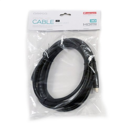 OMEGA HDMI KABEL CABLE 2.1 8K 3,0M BLACK [45298]