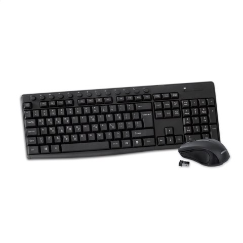 OMEGA KEYBOARD GR + MOUSE ZESTAW BEZPRZEWODOWY BLACK [44444]