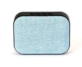 OMEGA SPEAKER GŁOŚNIK BLUETOOTH V4.1 FABRIC BLUE RMS 5W [44331] TE