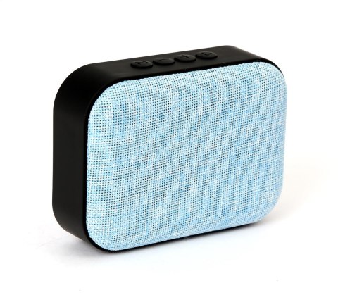 OMEGA SPEAKER GŁOŚNIK BLUETOOTH V4.1 FABRIC BLUE RMS 5W [44331] TE