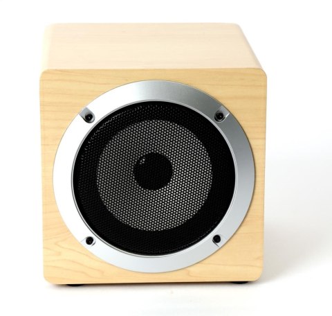 OMEGA SPEAKER GŁOŚNIK WOODEN 3 5W BLUETOOTH V4.2 BROWN TWS SYSTEM [44154] TE