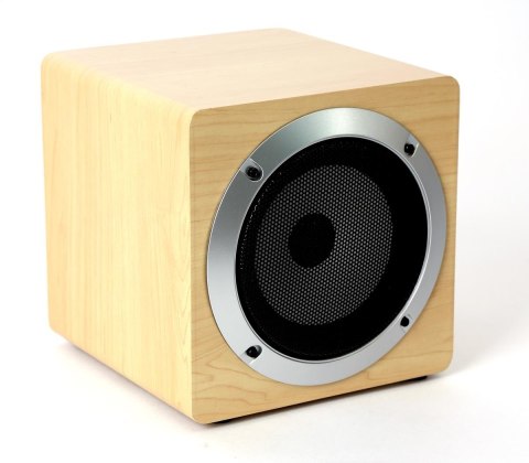 OMEGA SPEAKER GŁOŚNIK WOODEN 3 5W BLUETOOTH V4.2 BROWN TWS SYSTEM [44154] TE