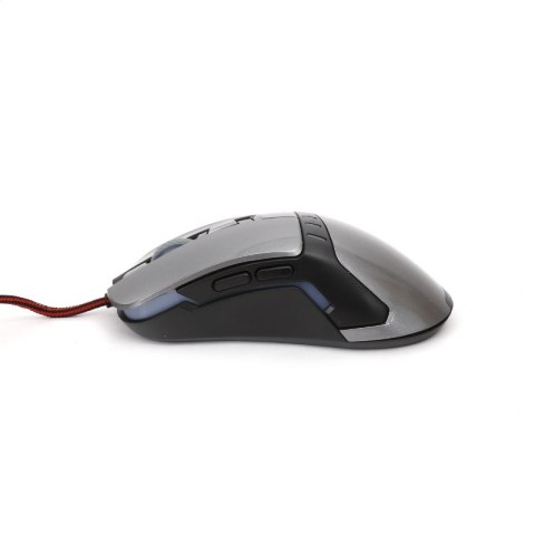 OMEGA VARR MYSZ MOUSE GAMING 1200/1600/2400/3200 DPI GREY [43764] TE