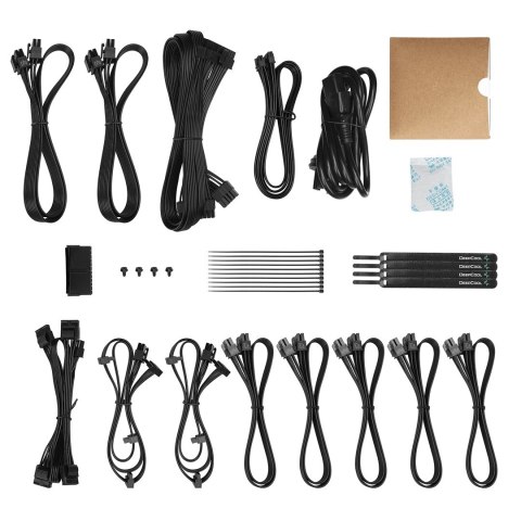 DeepCool PX1300P moduł zasilaczy 1000 W 20+4 pin ATX ATX Czarny