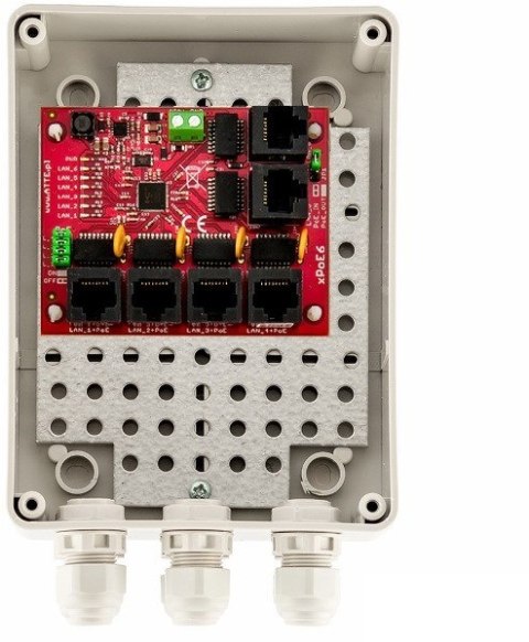 SWITCH 6-PORTOWY POE ATTE xPoE-6-11-S2 (zewnętrzny) SWITCH 6-PORTOWY POE ATTE xPoE-6-11-S2 (zewnętrzny)
