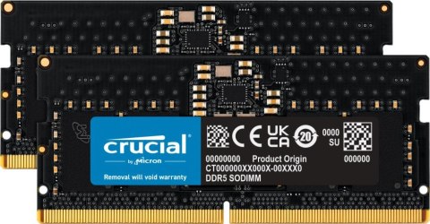NB MEMORY 128GB DDR5-5600/SO KIT2 CT2K64G56C46S5 CRUCIAL NB MEMORY 128GB DDR5-5600/SO KIT2 CT2K64G56C46S5 CRUCIAL