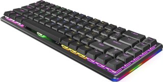 Przewodowa klawiatura mechaniczna - Rampage REBEL Black