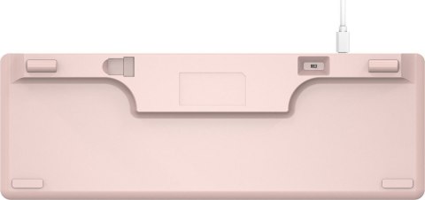 Przewodowa klawiatura mechaniczna - Rampage REBEL Pink
