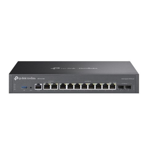 TP-Link Omada ER7412-M2 ruter 2.5 Gigabit Ethernet, Gigabit Ethernet Czarny TP-Link Omada ER7412-M2 ruter 2.5 Gigabit Ethernet, Gigabit Ethernet Czarny