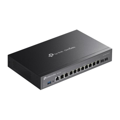 TP-Link Omada ER7412-M2 ruter 2.5 Gigabit Ethernet, Gigabit Ethernet Czarny TP-Link Omada ER7412-M2 ruter 2.5 Gigabit Ethernet, Gigabit Ethernet Czarny