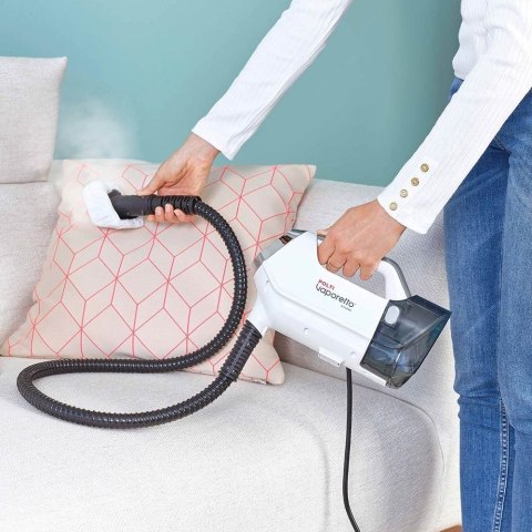 Polti Vaporetto 3 Clean Odkurzacz pionowy Prąd przemienny Suchy i Mokry Pianka Bez worka 0,5 l 1800 W Biały Polti Vaporetto 3 Clean Odkurzacz pionowy Prąd przemienny Suchy i Mokry Pianka Bez worka 0,5 l 1800 W Biały
