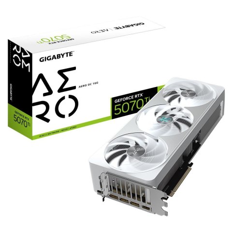 VGA PCIE16 RTX5070TI 16GB/GV-N507TAERO OC-16GD GIGABYTE VGA PCIE16 RTX5070TI 16GB/GV-N507TAERO OC-16GD GIGABYTE