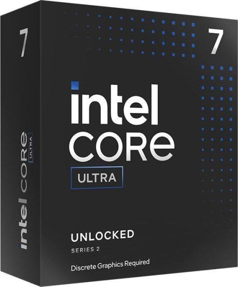 CPU CORE U7-265KF S1851 BOX/3.3G BX80768265KF S RQCU IN CPU CORE U7-265KF S1851 BOX/3.3G BX80768265KF S RQCU IN