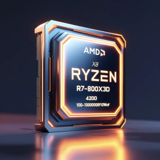 CPU RYZEN X8 R7-7800X3D SAM5/120W 4200 100-100000910WOF AMD