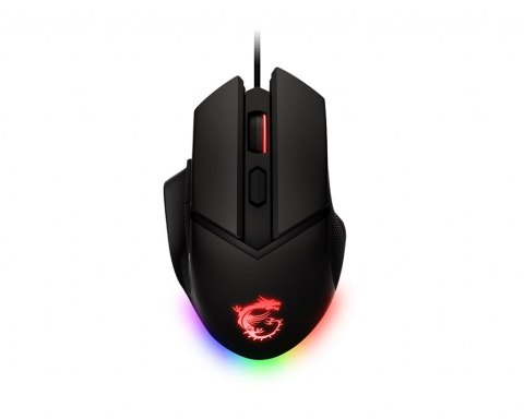 Mysz optyczna klasy gamingowej MSI CLUTCHGM20 ELITE Gaming USB RGB Regulowana do 6400 DPI Laptop stacjonarny Mysz optyczna klasy gamingowej MSI CLUTCHGM20 ELITE Gaming USB RGB Regulowana do 6400 DPI Laptop stacjonarny