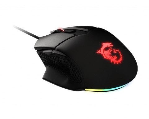 Mysz optyczna klasy gamingowej MSI CLUTCHGM20 ELITE Gaming USB RGB Regulowana do 6400 DPI Laptop stacjonarny Mysz optyczna klasy gamingowej MSI CLUTCHGM20 ELITE Gaming USB RGB Regulowana do 6400 DPI Laptop stacjonarny