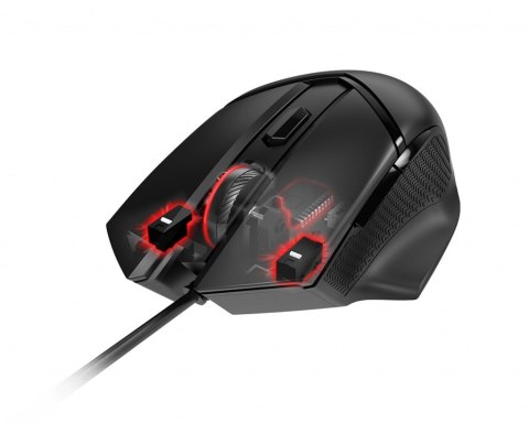 Mysz optyczna klasy gamingowej MSI CLUTCHGM20 ELITE Gaming USB RGB Regulowana do 6400 DPI Laptop stacjonarny Mysz optyczna klasy gamingowej MSI CLUTCHGM20 ELITE Gaming USB RGB Regulowana do 6400 DPI Laptop stacjonarny