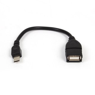 OMEGA MICRO USB TO USB OTG CABLE KABEL BLACK [41838]